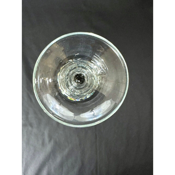 Hand Blown Glass Art Black Vase by Hurricane 15.25" - Picture 5 of 8